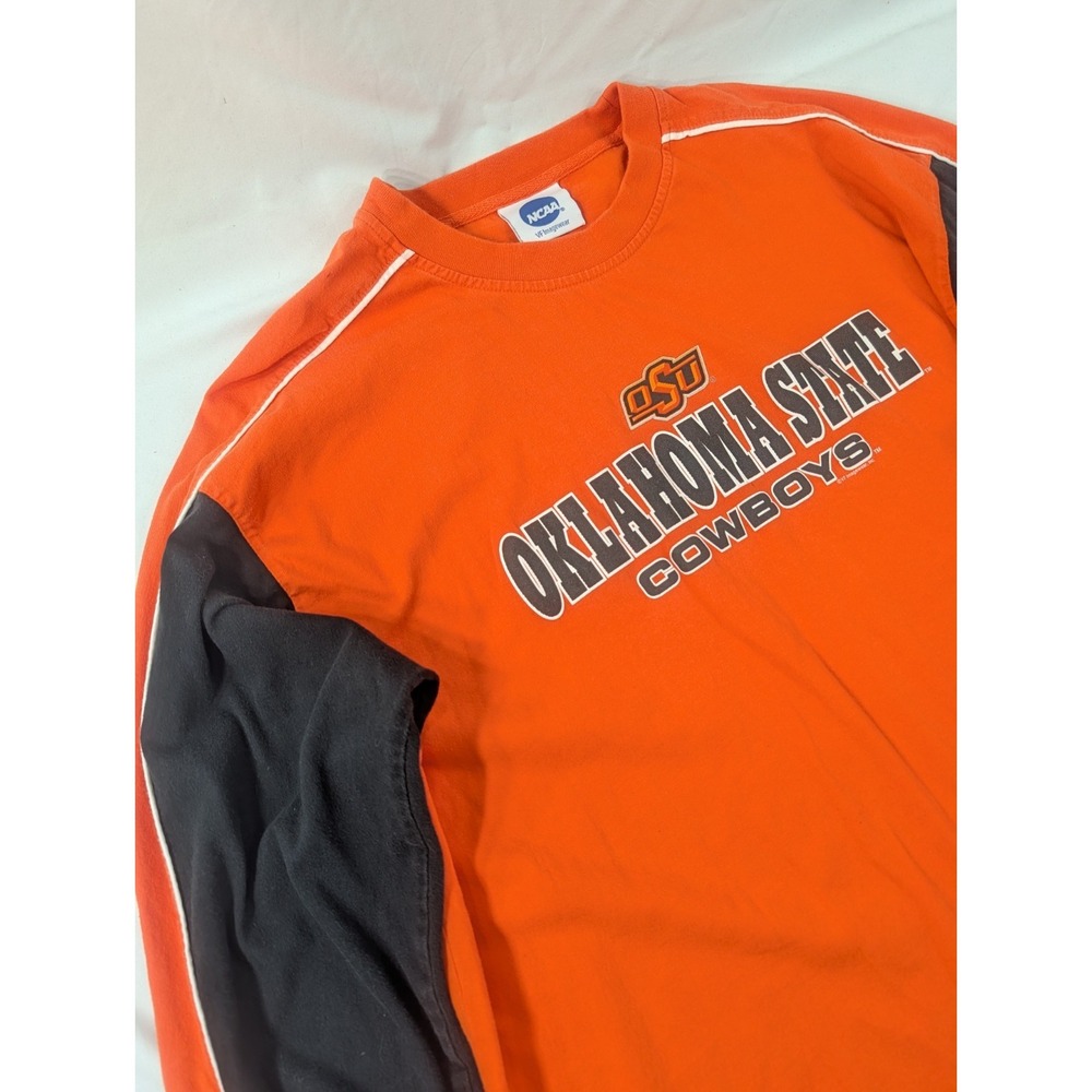 OSU‎ Oklahoma State Cowboys T-Shirt Mens Size XL Orange NCAA - Picture 3 of 9